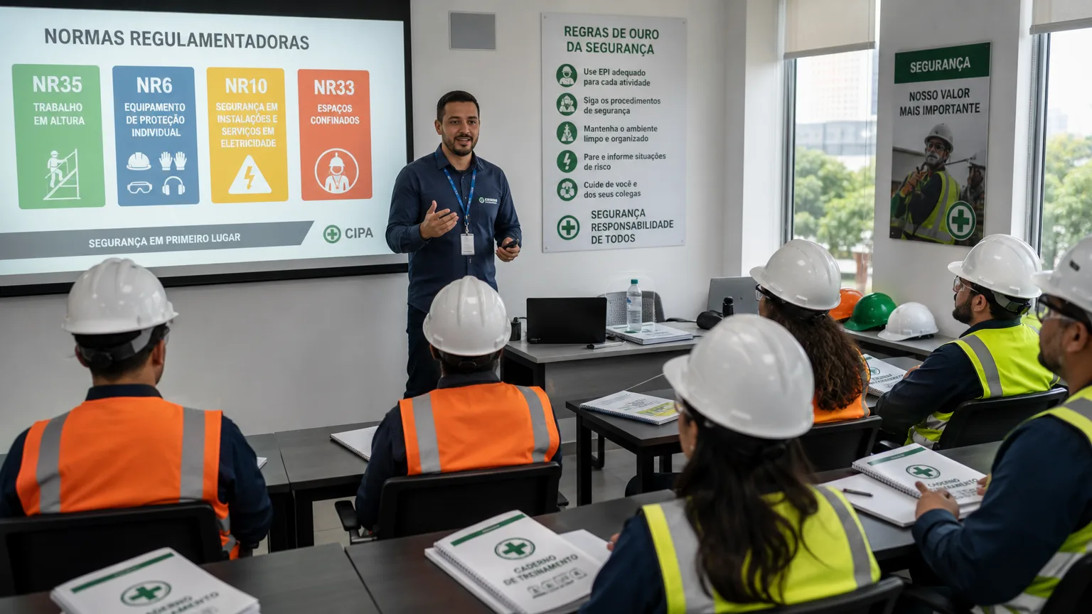 Treinamento corporativo de Normas Regulamentadoras